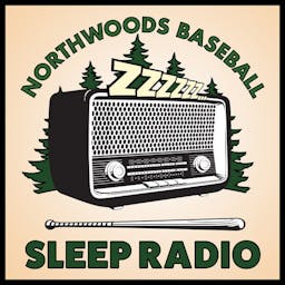 Northwoods Baseball Sleep Radio - Fake Baseball for Sleeping